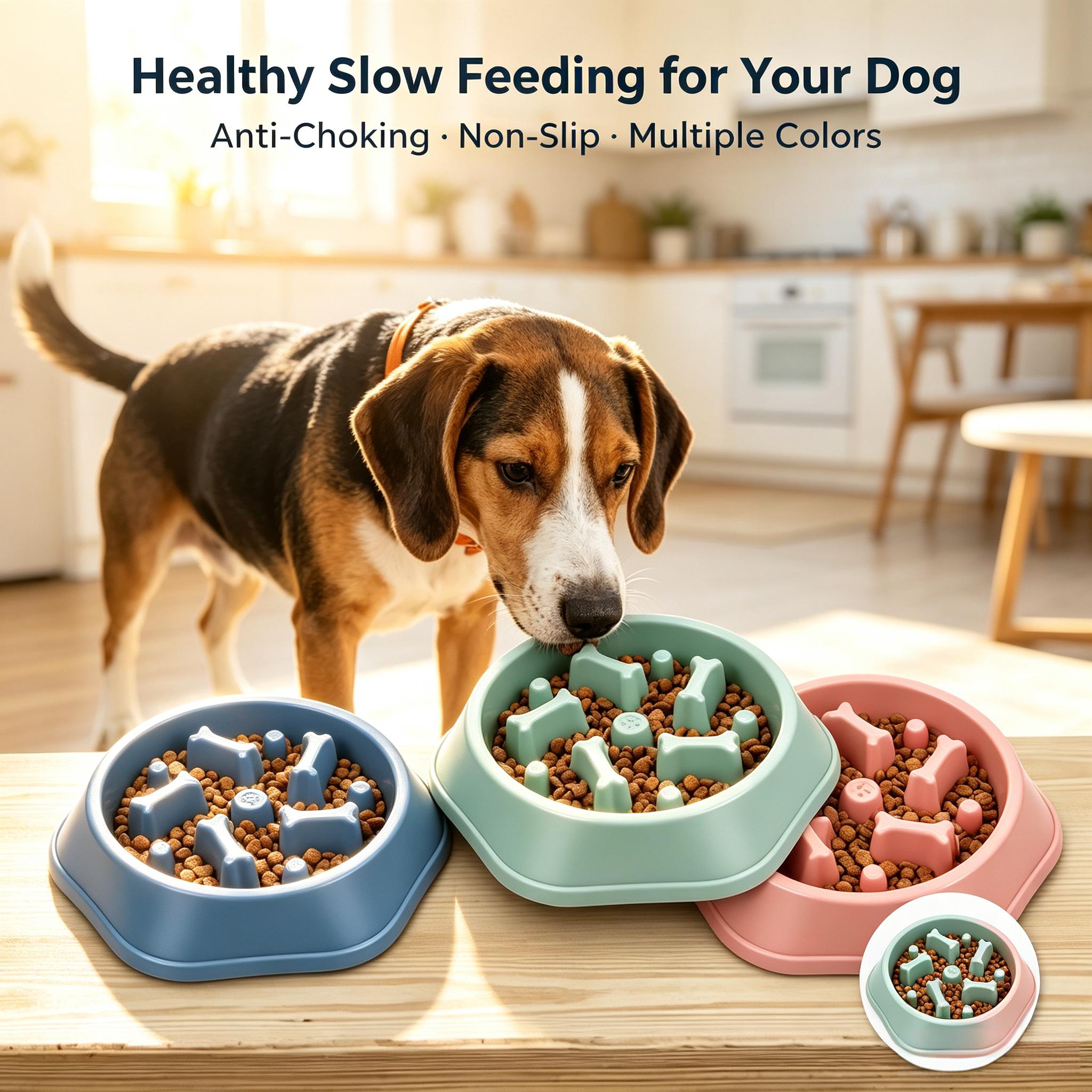 Slow Feeder Dog Bowl Anti-chok - огляд і ціна Royal Canin Food Medium